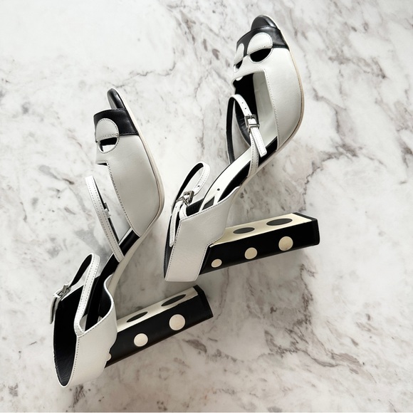 FENDI Polka Dot Sandals (Size 7.5) - Picture 5 of 15